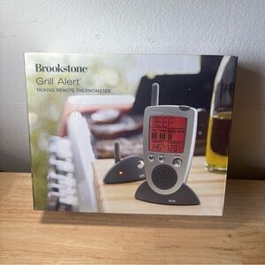 Brookstone Grill Alert Remote Thermometer - Gray